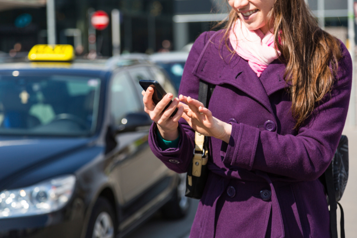 Campanha de mobile marketing, utilizando NFC, colocada em 5000 taxis nos EUA